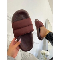 Large size slippers summer new style European and American flat bottom ladies slippers cross-border foreign trade men's slippers flip flops A638120481243