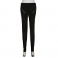 New sexy hollow knitted high-waisted tight-fitting casual trousers W22P18182