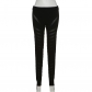 New sexy hollow knitted high-waisted tight-fitting casual trousers W22P18182