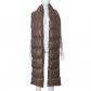 Solid color fashion trend street shot lengthened cotton jacket scarf M22TP438