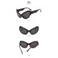 Y2K Punk Future Double B Sunglasses Sunglasses UV Protection KD38121