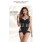 One-piece high-waisted waistband pants, plump buttocks, large size body shaping pants, buttoned waist waist, buttocks, and buttocks MZT2693