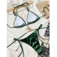 Cross hung diamond jewelry with diamond inlay bikini bandage split swimsuit C778Q
