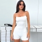 Fashion Sexy Solid Color Slim Fit Open Back Strap Jumpsuit P3211706A