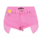 Women's sexy denim shorts, holiday style, loose, elastic free curled edge, open pocket beach hot pants TPS6678