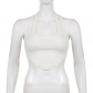 Minimalist foundation, irregular curved hem, elastic thread base, spicy girl inner layer sports vest HGWDT03338