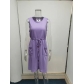 Spring/Summer Tank Top Skirt Loose fitting Dress XX7701