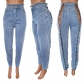 Women's Jeans Bandage Slim Jeans JLX6950