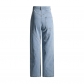 Washed Diamond Hollow Heart Decorative Straight Leg Jeans Fashion Loose Slim Straight Leg Pants TPA640783