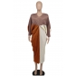 Women's long sleeved dress HX333