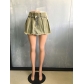 Sexy Slim Fit Comfortable Casual High Elastic Fake Two Piece Jeans Shorts Pleated Skirt JLX6001