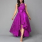 Lace patchwork party dress dress CP3588