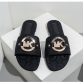 Leisure embroidered women's slippers S713365503502