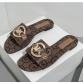 Leisure embroidered women's slippers S713365503502
