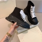 High top canvas shoes S671687297364