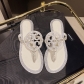 Water diamond herringbone slippers Y777512141063