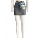 Women's elastic denim short skirt HR88012