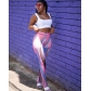 Women's digital printed tight leggings FFD1102C